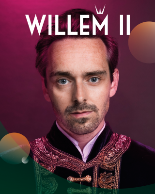 Met Griffioenkorting naar muzikale koningskomedie "Willem II"!
