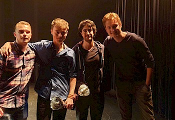 Rami Nima en Luuk Ransijn winnen het Griffioen/de Stoep Cabaret Festival 2021